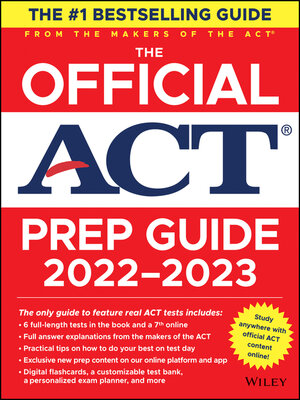 cover image of The Official ACT Prep Guide 2022-2023